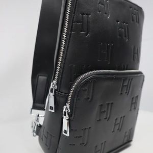 Vegan leather Unisex Crossbody Bag
